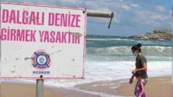 Kandıra sahillerinde hafta sonu denize girmek yasaklandı