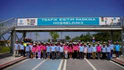 Kocaeli’nde trafik bilinci küçük yaşta başlıyor; Büyükşehir’in Trafik Eğitim Parkı’na yoğun ilgi