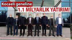 Kocaeli’ye 460 eser ve 1.1 Milyar TL’lik yatırım