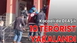 Kocaeli'de DEAŞ'lı 10 terörist yakalandı