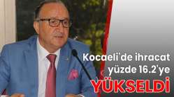 Kocaeli'de ihracat yüzde 16.2'ye yükseldi