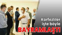 Körfezliler bayramlaştı