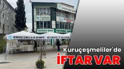 Kuruçeşmeliler'de iftar var!