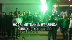 Meşaleler yakıldı, sloganlar atıldı