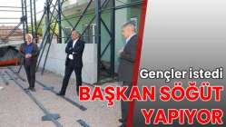 O mahalleye modern spor tesisi