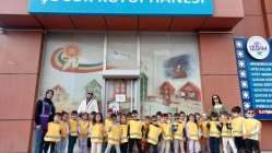 Öğrenciler İZGİM Çocuk Kütüphanesinde kitaplarla buluştu