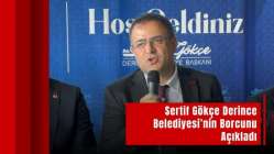 Sertif Gökçe Derince Belediyesi’nin Borcunu Açıkladı