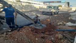 Stadyum yolu projesinde D-100 Ankara istikameti güney yan yola aktarıldı