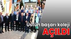 Üstün başarı koleji açıldı