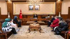Vali Aktaş, Alikahya İlkokulu Yönetim Ekibini ve Okul Aile Birliğini Kabul Etti