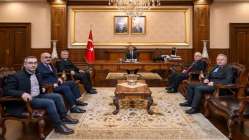 Vali Aktaş, Türkiye Emekli Astsubaylar Derneği Kocaeli Başkanlığını Kabul Etti