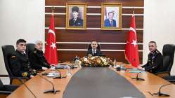 Vali İlhami Aktaş, İçişleri Bakanı Sayın Ali Yerlikaya Başkanlığında VKS üzerinden düzenlenen toplantıya katıldı