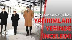 Yatırımları yerinde incelediler