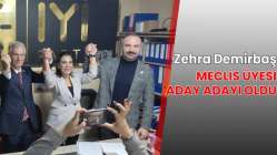 Zehra Demirbaş İyi Parti’den Körfez Meclisine aday adayı oldu