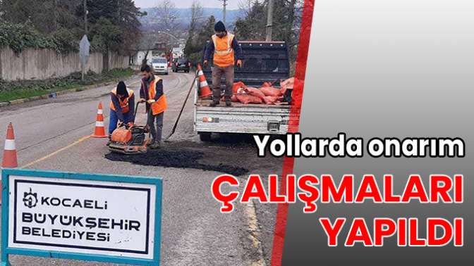 Torba asfalt serimi yapıldı