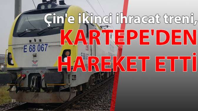 Tren Kartepeden geçti!