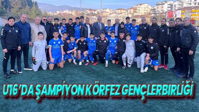 U16’da şampiyon Körfez Gençlerbirliği