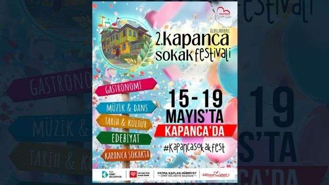 Uluslararası 2.Kapanca Sokak Festivali başlıyor!