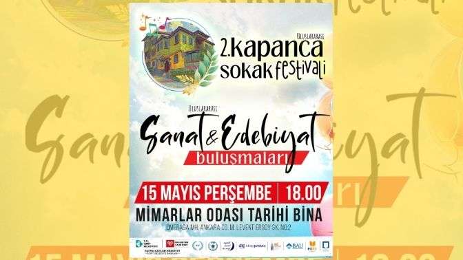 Uluslararası sanatçılar 15 Mayıs’ta İzmit’te bir araya geliyor