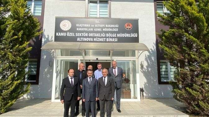 Vali Aktaş, Karayolları Kamu Özel Sektör Ortaklığı Bölge Müdürü Dedeoğlunu Ziyaret Etti