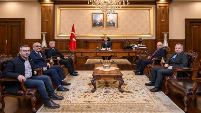 Vali Aktaş, Türkiye Emekli Astsubaylar Derneği Kocaeli Başkanlığını Kabul Etti
