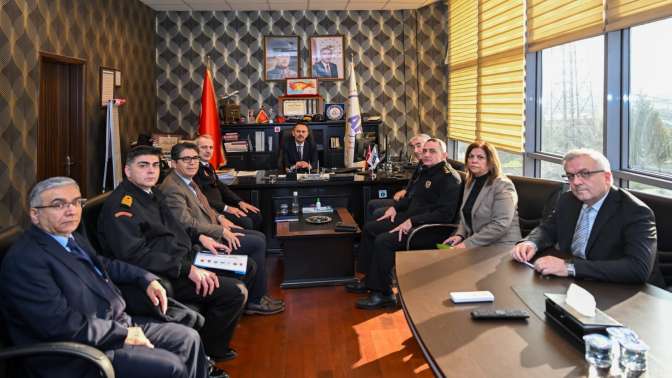 Vali İlhami Aktaş, İl Afet ve Acil Durum Müdürlüğünü ziyaret etti
