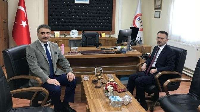 Vali İlhami Aktaş, MTA Marmara Bölge Müdürlüğünde incelemelerde bulundu