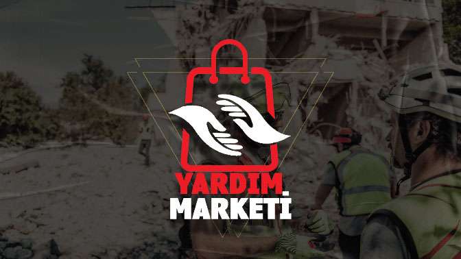Yardım Marketi afet yardımlarını organize edebilir