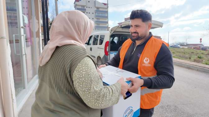 Yardımlar Ramazan ayında da devam ediyor