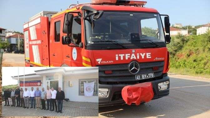 Yukarı Hereke’ye Yeni İtfaiye Müfrezesi Kazandırıldı