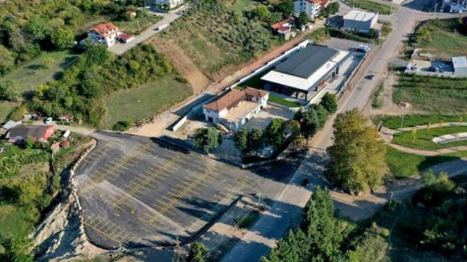 Yuvacık Kültür Merkezi otoparkı hizmete hazır