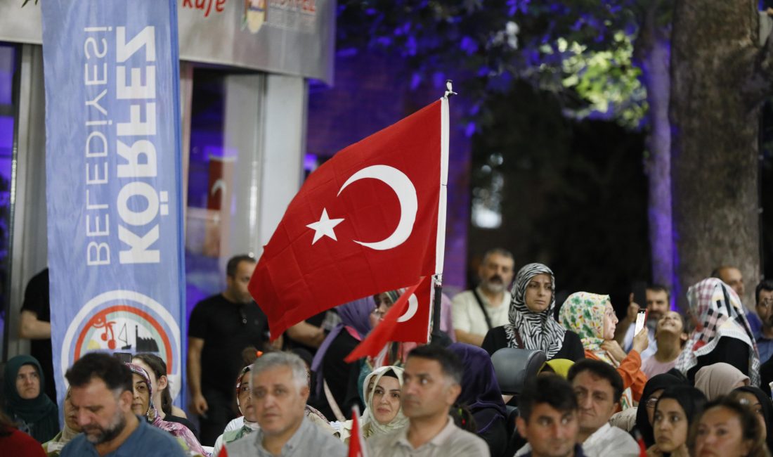 Körfezliler 15 Temmuz hain darbe girişiminin 9.yılında yine meydanlardaydı. Başkan