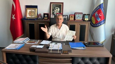 Körfez Şoförler ve Otomobilciler Odası Başkanı Ali Karadeniz, araç sayısının