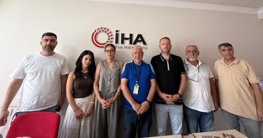 Kocaeli Gazeteciler Cemiyeti (KOGACE) Başkanı Cemal Kaplan ve yönetim kurulu