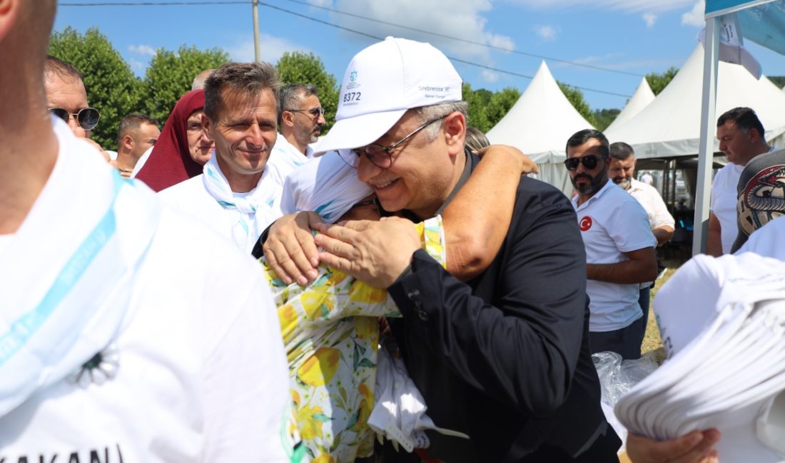 Büyükşehir Belediyesi, Srebrenitsa Soykırımı’nın 30. yıl dönümünde Bosna Hersek’te anma
