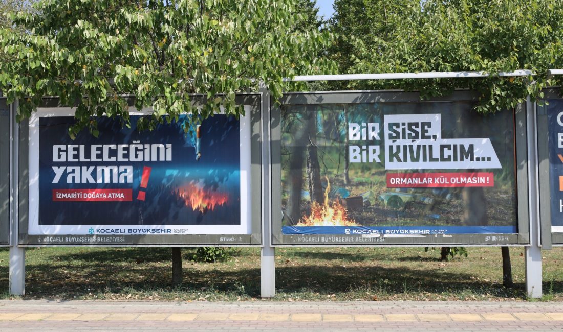 Kocaeli Büyükşehir Belediyesi, yaz aylarında ülkemizde artış gösteren orman yangınlarına