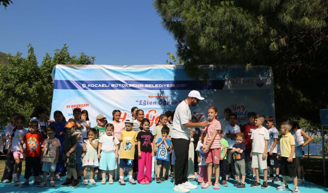 KO-MEK’te yaz kurslarının finali ilçelerdeki etkinliklerle başladı. Gebze’de öğrenme ve