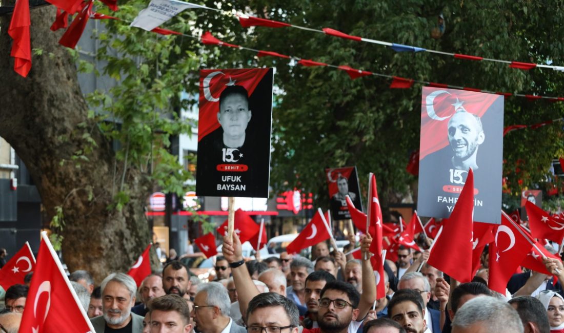 15 Temmuz hain darbe girişiminin yıl dönümünde düzenlenen “Zaferin Adı