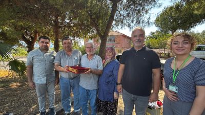 İzmit Belediyesi Kıbrıs gazilerimizden Mehmet Ali Zağlı ve Sait Battal