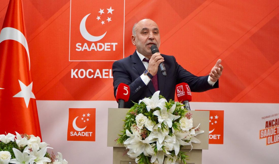 Recep Sarıdoğan’dan Haddehane Projesine Tepki! Saadet Partisi Kocaeli İl Başkanı Recep Sarıdoğan, Kartepe’de yapılması planlanan