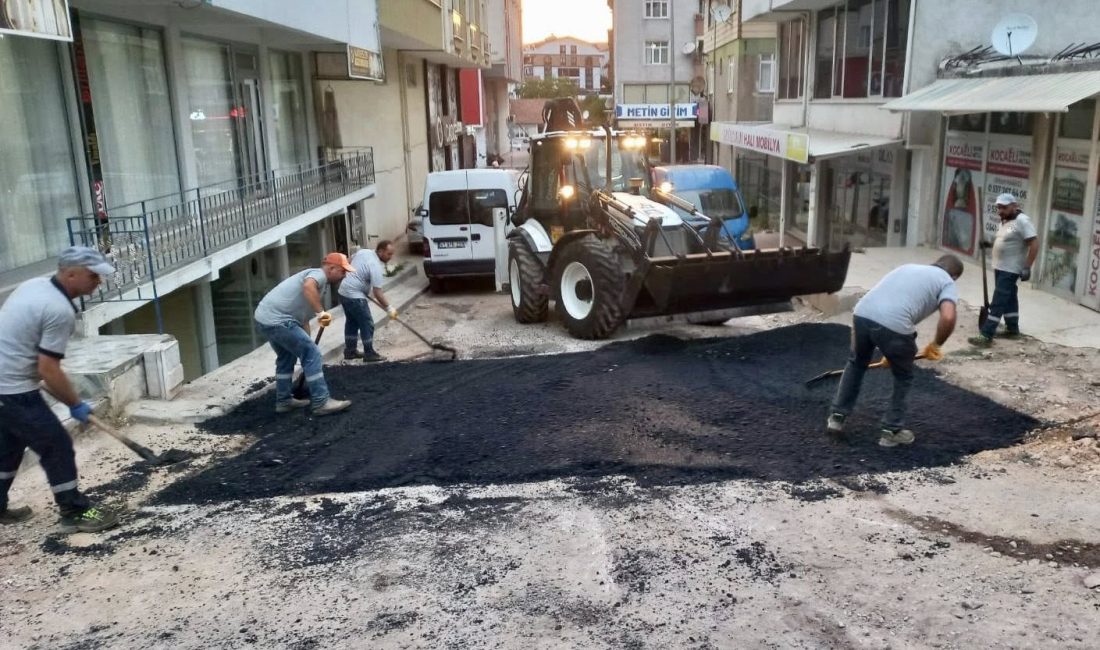 Körfez Belediyesi Fen İşleri Müdürlüğü ekipleri tarafından belirlenen program dâhilinde