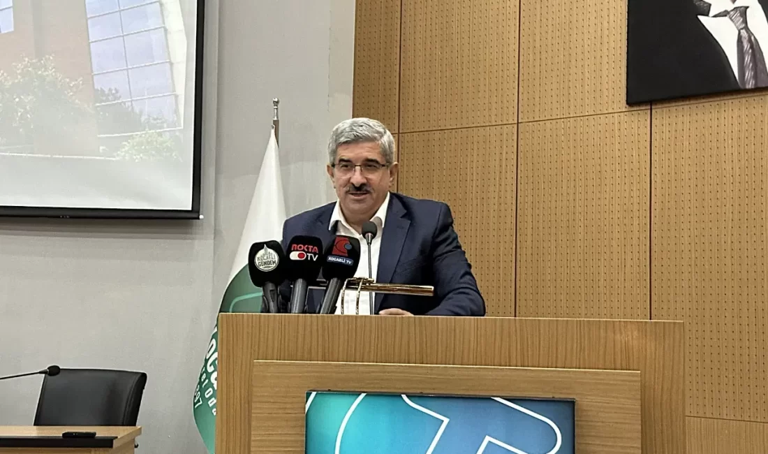 Kocaeli Ticaret Odası Temmuz Ayı Meclis Toplantısı yapıldı. Toplantıda konuşan