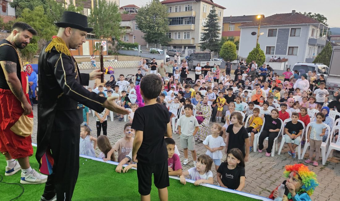 Başiskele Belediyesi tarafından düzenlenen “Yaz Çocuklarımızla Güzel” etkinliklerinde kentin şanslı