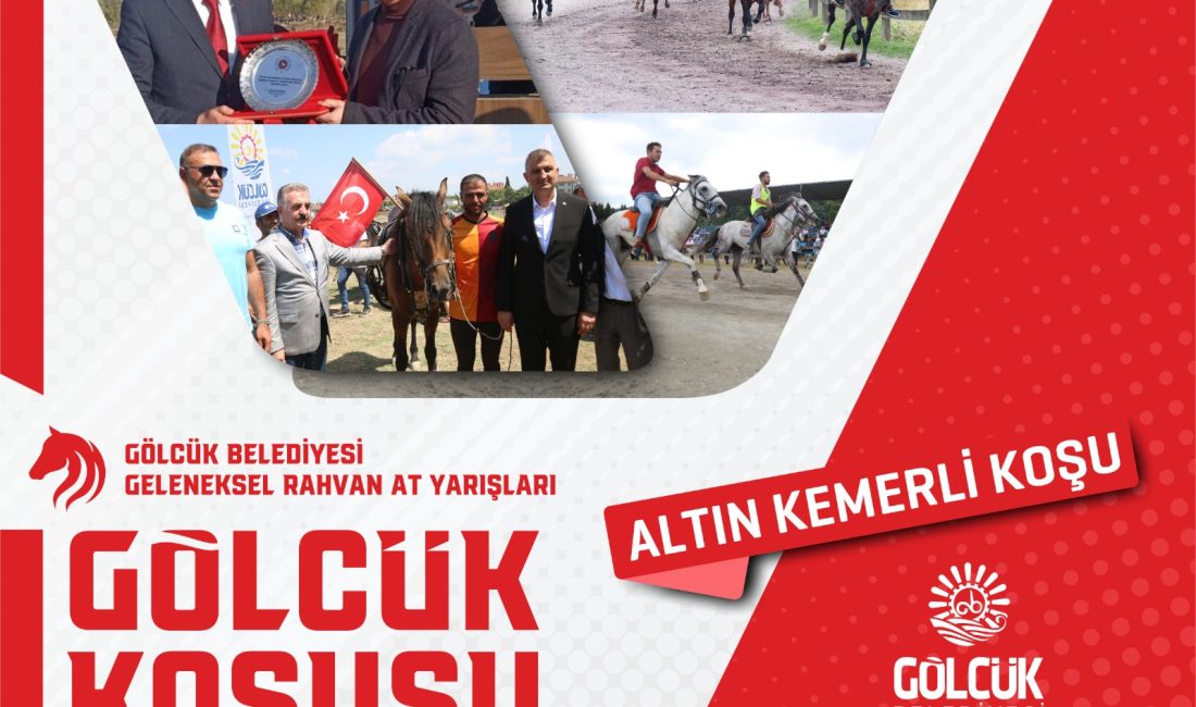 Türkiye'nin dört bir yanından rahvan at yarışçılarının katılacağı, Gölcük Belediyesi