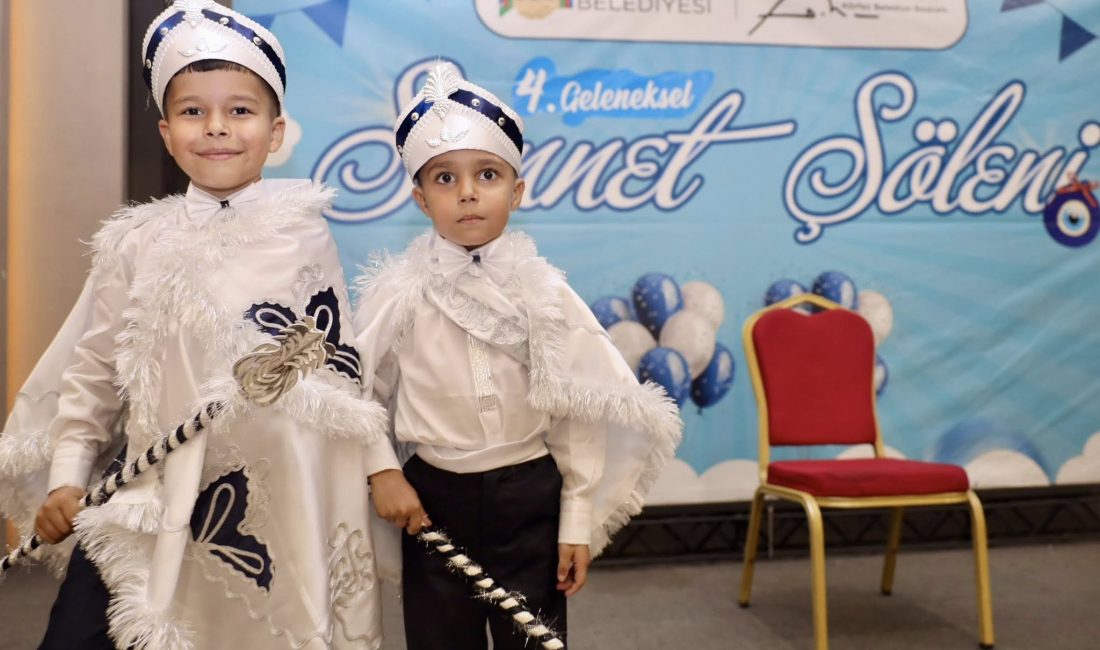 Körfez Belediyesi, geleneksel hale getirdiği Sünnet Şöleni’nin dördüncüsünü coşkulu bir