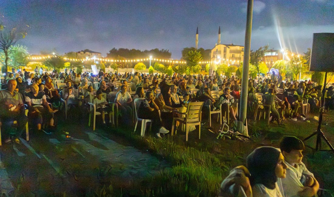 Kartepe Belediyesi’nin yaz aylarına özel olarak hayata geçirdiği açık hava