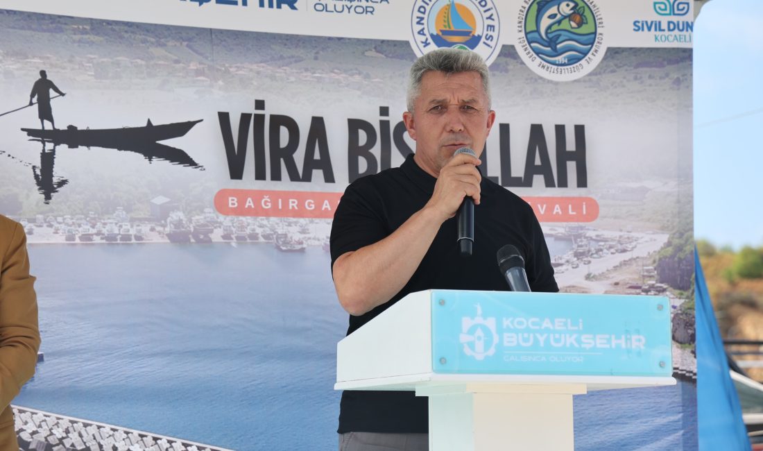 Kocaeli’de 2025-2026 balıkçılık av sezonu açılışı için, Kandıra’nın Bağırganlı
Limanı’nda tören