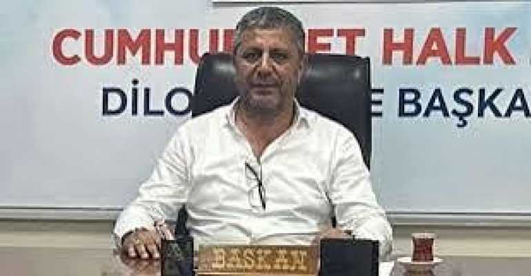 Cumhuriyet Halk Partisi (CHP) Dilovası İlçe Başkanı Servet Turan, Kocaeli
