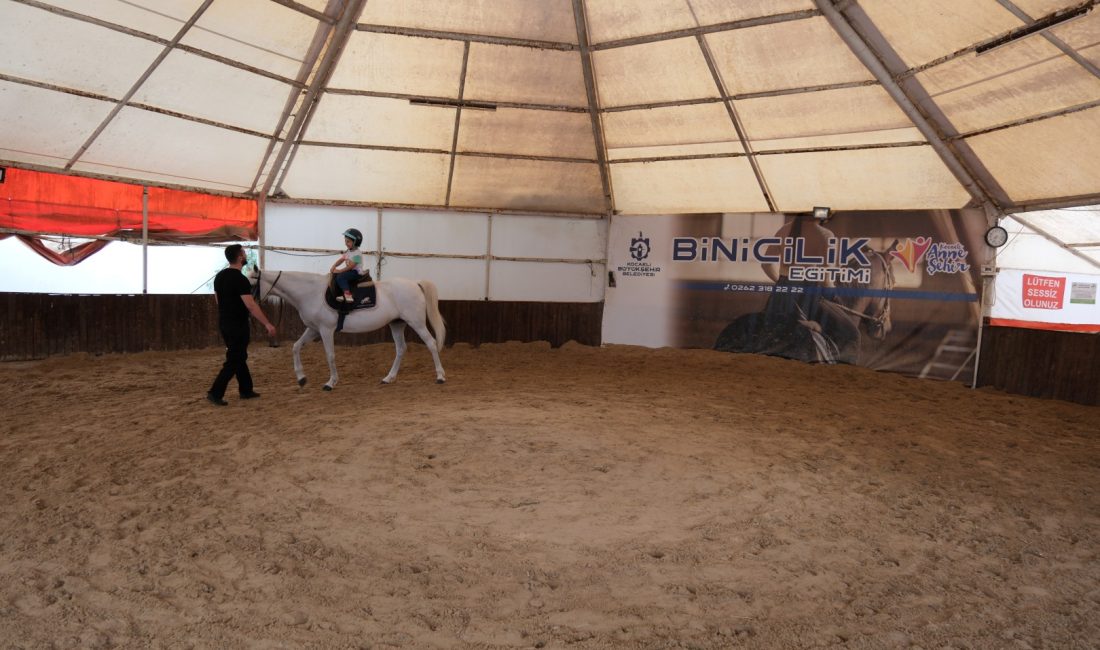 Büyükşehir Belediyesi, 4-6 yaş arası çocuklara yönelik ücretsiz at biniş