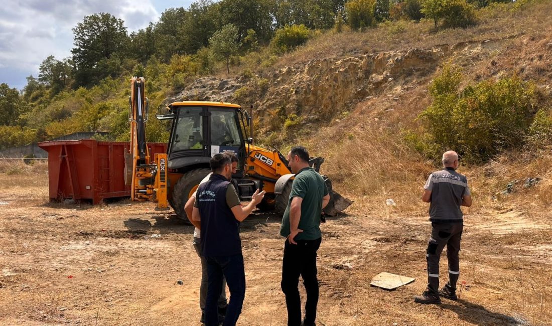 Kocaeli Büyükşehir Belediyesi, çevre kirliliğiyle mücadele kapsamında doğaya bilinçsizce bırakılan